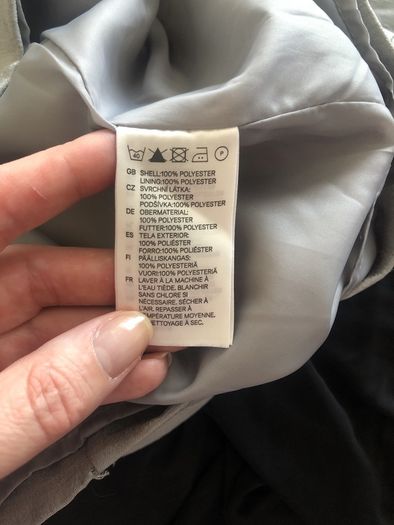 Grey/silver dress from H & M