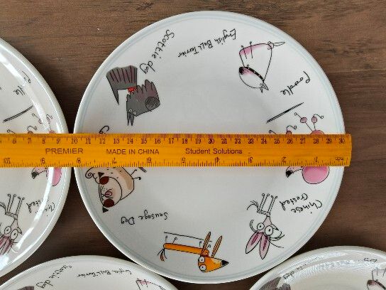 Side plates x 5