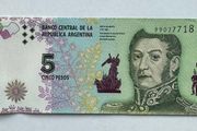 Argentina 5 Pesos Banknote