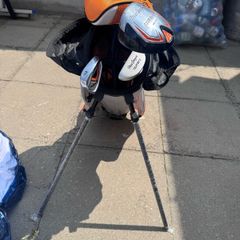 kids golf clubs and bag