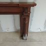 Solid mahogany fireplace Image 5