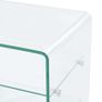 Coffee Table 50x40x56 cm Tempered Glass Image 4