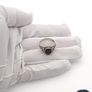Vintage 925 Sterling Silver Black Onyx Signet Style Ring Image 8