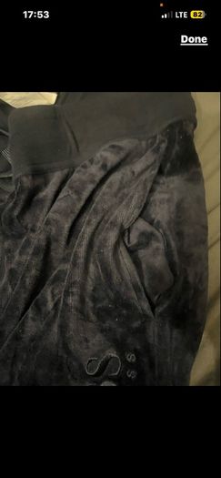 Hugo Boss Velour Pants towelling trouser Hugo Boss Tracksuit cotton terry Bottoms jogging navy Size xl