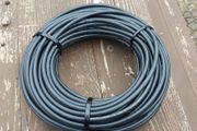 H05VV-F (3182Y) 2x1 Black Flex Cable 40m coil
