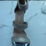 Silver Diamante Heels Image 2