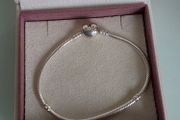 Pandora bracelet heart clasp size 20cm perfect condition