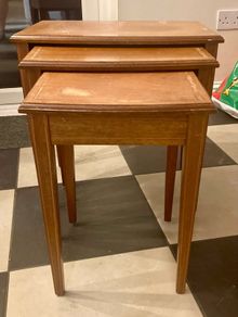 Nest of Wooden Tables