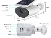 Solar Powered Wi- Fi Camera Smart Outdoor