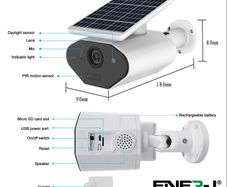 Solar Powered Wi- Fi Camera Smart Outdoor