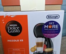 brand new nescafe dolce gusto coffee machine with orla kiely espresso cups