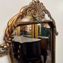 Tall Gilt Metal Italian Style Mirror Image 4