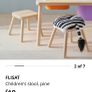 Ikea Flisat Table and Stool Image 7