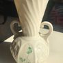 Irish gift, Belleek shamrock vase Image 2
