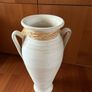 A Cream Floor Pottery Vase Decor Image 2