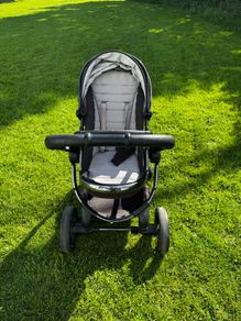 icandy peach all terrain travel system pram stroller buggy with carrycot rain cover