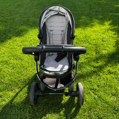 icandy peach all terrain travel system pram stroller buggy with carrycot rain cover