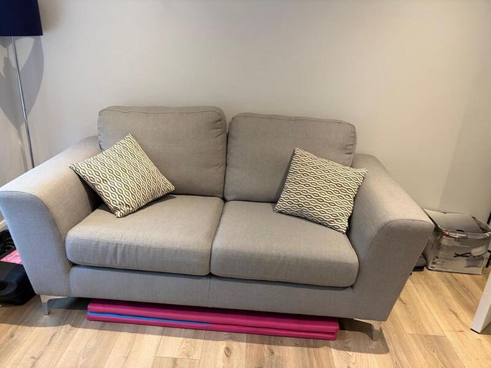 2 Seater sofa with 2 matching cushions