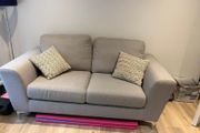 2 Seater sofa with 2 matching cushions