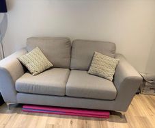 2 Seater sofa with 2 matching cushions
