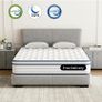 King Mattress, Memory Foam 7-Zone Pocket Spring hybrid Mattress 150x200x25cm, Medium Firm Feel for Pressure & Back Pain Relief, Motion Isolation, Mattress In a Box Image 2