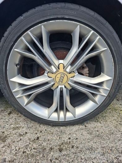 Audi Alloy's! Fitted on an 05 A4.