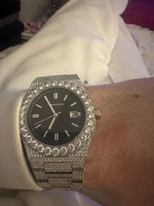 Men's Cernucci iced out watch