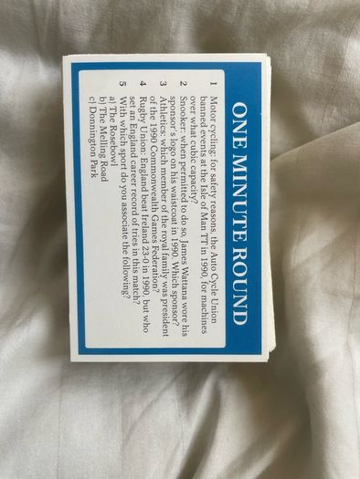 A Question of Sport BBC Board Game - early 1990s