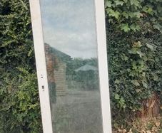 PVC double glazed Door one 72cm x 210cm