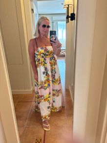 H&M floral maxi dress