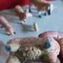 Lot Of 5 Cheaps Miniature Small Hard Plastic Farm Animals Toys. Image 9