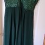 Emerald green gown Image 2