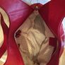 New Red Leather Bag Image 4