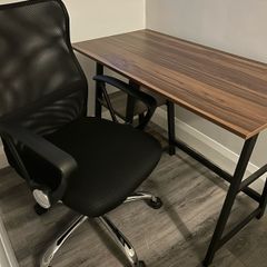 Desk and Chair