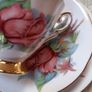 Vintage  Paragon "Six World Famous Rose" tea trios Image 8