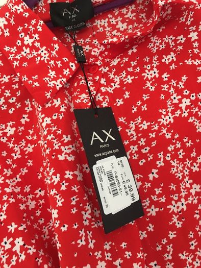 Maxi red floral dress BNWT