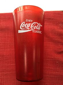 Coca Cola 1980 American Plastic Restaurant Glasses