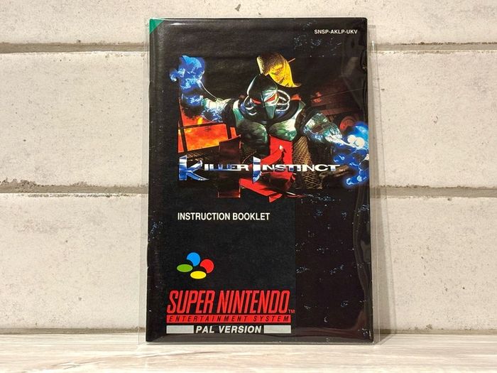 SNES Killer Instinct - Boxed