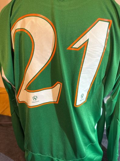 Ireland soccer Jersey FAI selection v Oireachtas selection