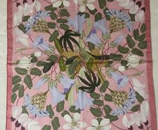 Vintage Hermes Silk Scarf "Flora Graeca"