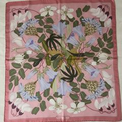 Vintage Hermes Silk Scarf "Flora Graeca"