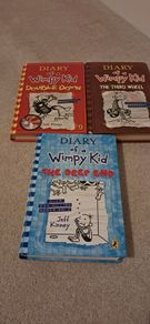Diary of a Wimpy Kid 3 Books