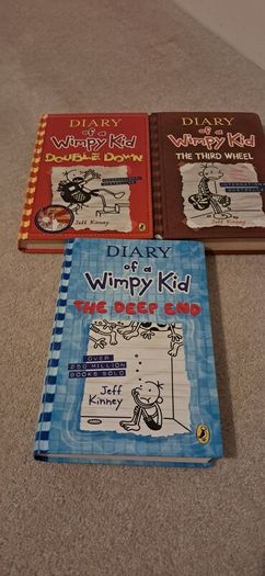 Diary of a Wimpy Kid 3 Books