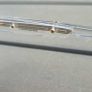 Carrera Unisex Sunglasses Victory C Polarised Crystal/Grey Gold Mirror Image 3