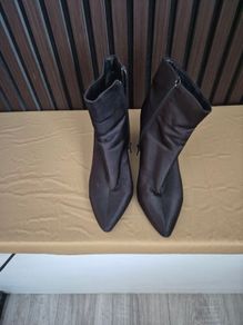 Primark pointed toe boots with block heels