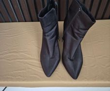 Primark pointed toe boots with block heels