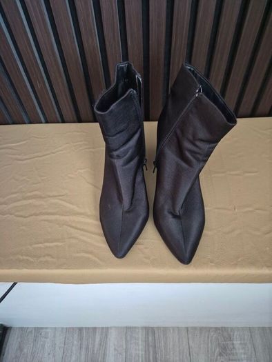 Primark pointed toe boots with block heels