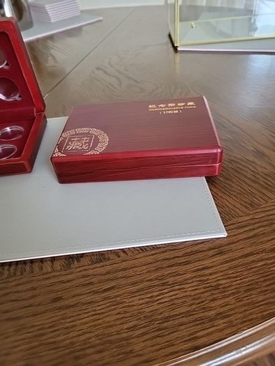 Coin collectors wooden boxes