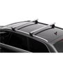 Nordrive Helio Silver Aluminium Aero Roof Bars For Audi A6 Avant 2011 Onwards, With Solid Roof Rails Image 5