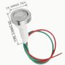 Multi Color Industrial 4pc Signal Circular Light 12 V, New, unopened. Image 2